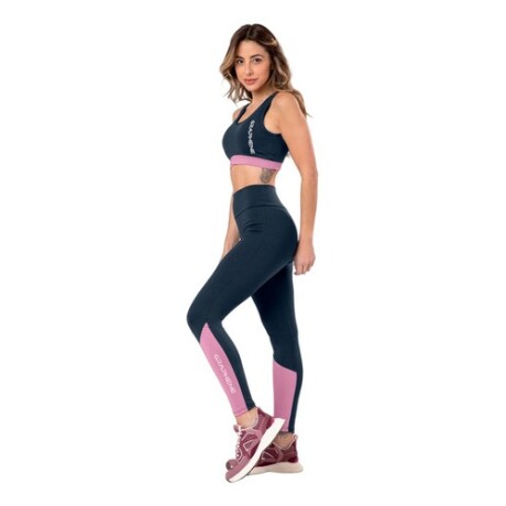 Top deportivo para dama Graphene Negro con Rosa Top deportivo para dama Graphene Negro con Rosa