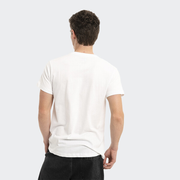 Remera Reef Classic Embroidered Blanco