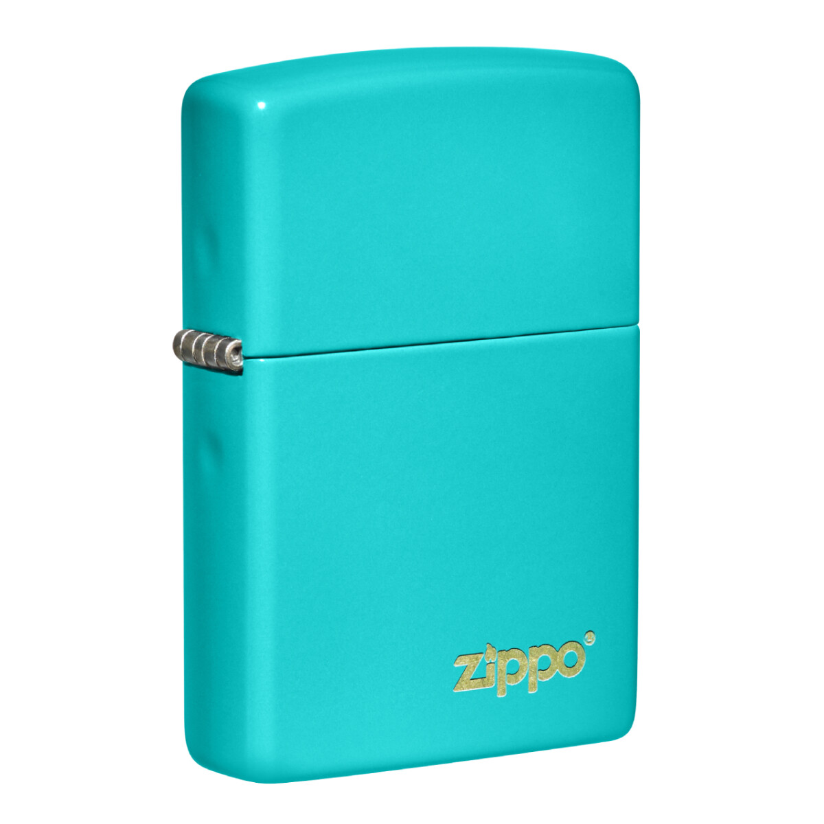 Encendedor Zippo Verde Agua Logo 