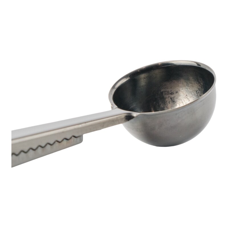 Cuchara Medidora Café Con Clip Negra Negro
