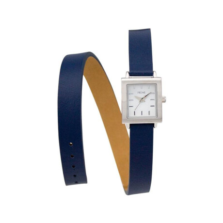Reloj Prune Clasico Cuero Azul 0