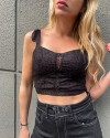 Top Selene Negro