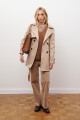 TRENCH CAPUCHA MIDI BEIGE