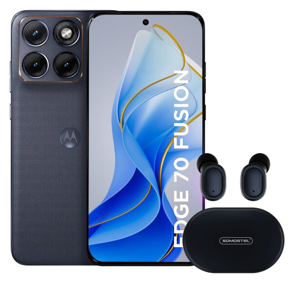 Motorola Edge 70 Fusion 8gb 256gb 5gb + Regalo PK MOTOROLA EDGE 70 FUSION 8/256 AZUL +R