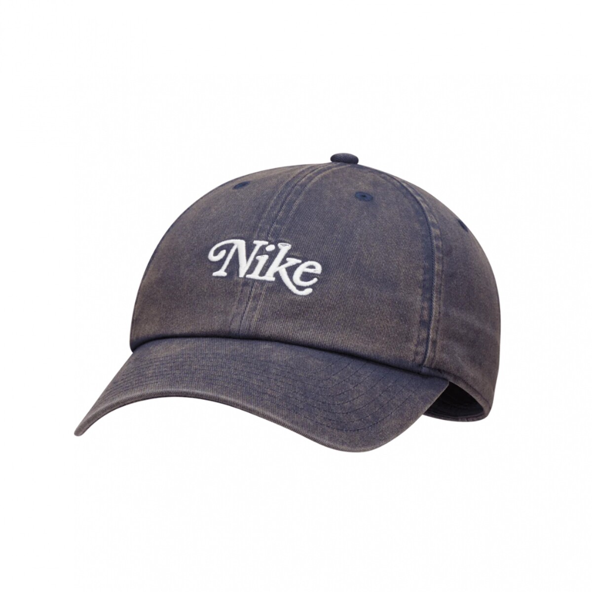 U NK H86 WASHED SOLID CAP GOLF - Blue 