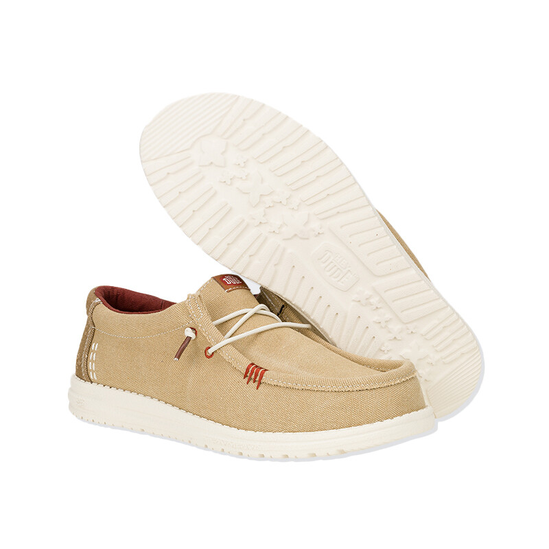 Zapatos Hey Dude Wally Workwear Marrón