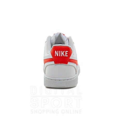 Champion Nike Moda Hombre Court Vision LO Nn White/Picante Red S/C