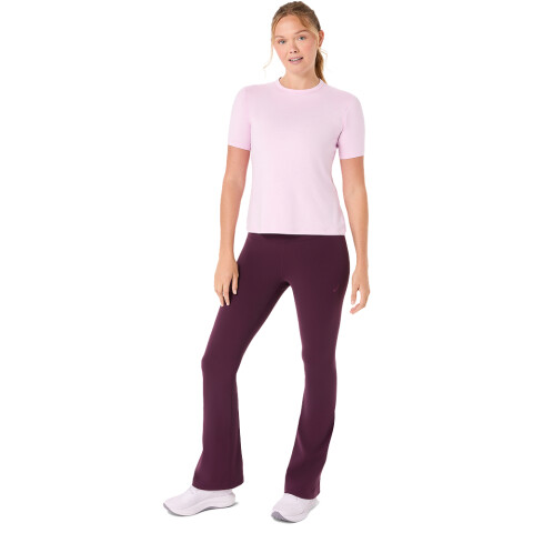 Leggin Training Comfort Core Flare Tight Mujer Dark Aubergine