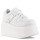 Zapato ARETHA con plataforma y broches White
