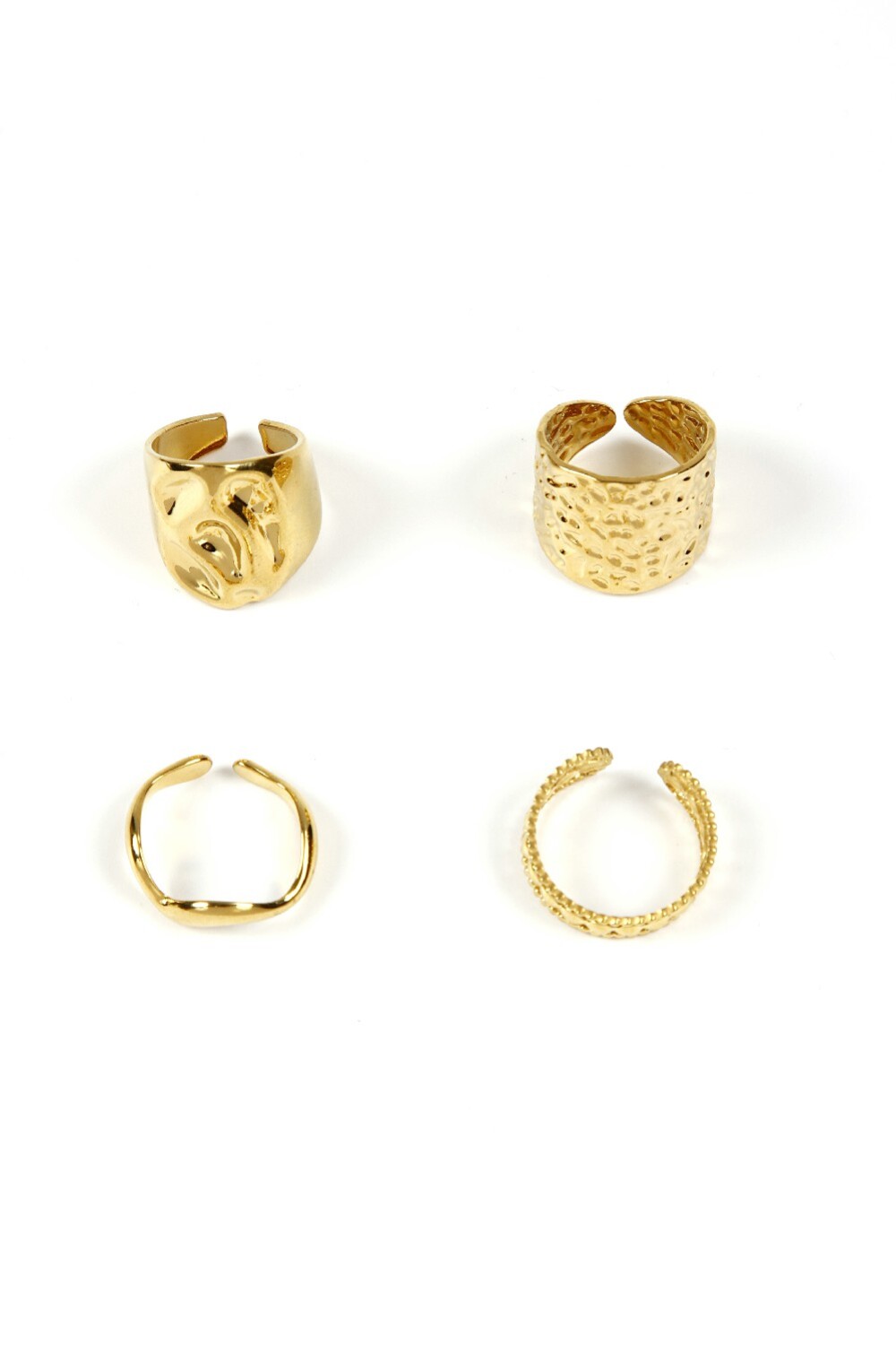 Anillo Kini, Set X4 Color Unico