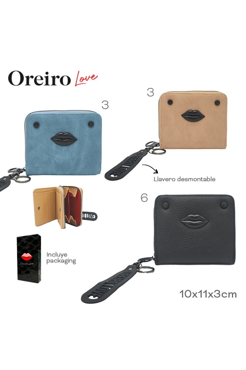 Billetera Las Oreiro Negro