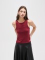 Musculosa Onesti Cereza Oscuro