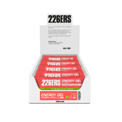 Pack 30 geles - Strawberry/Banana No Caffeine Strawberry/banana