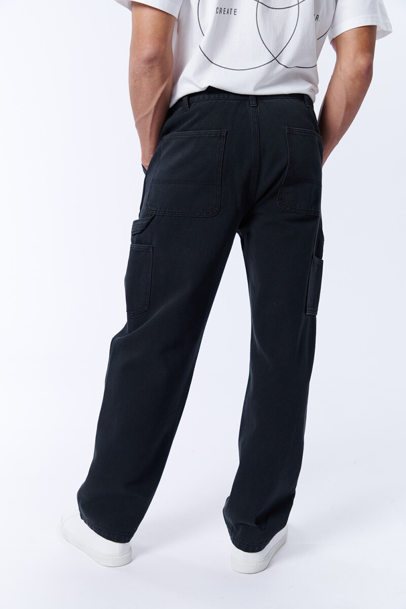 Pantalón carpintero Negro