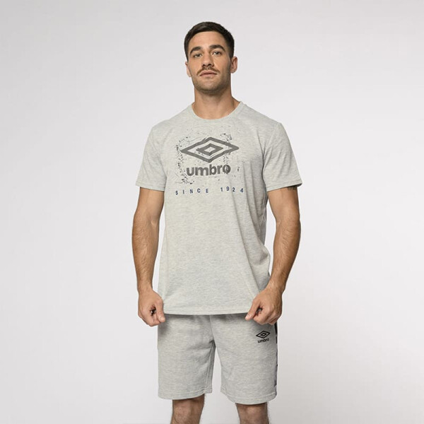 Remera Umbro Since 1924 M/C de Hombre - 2US2304H Gris