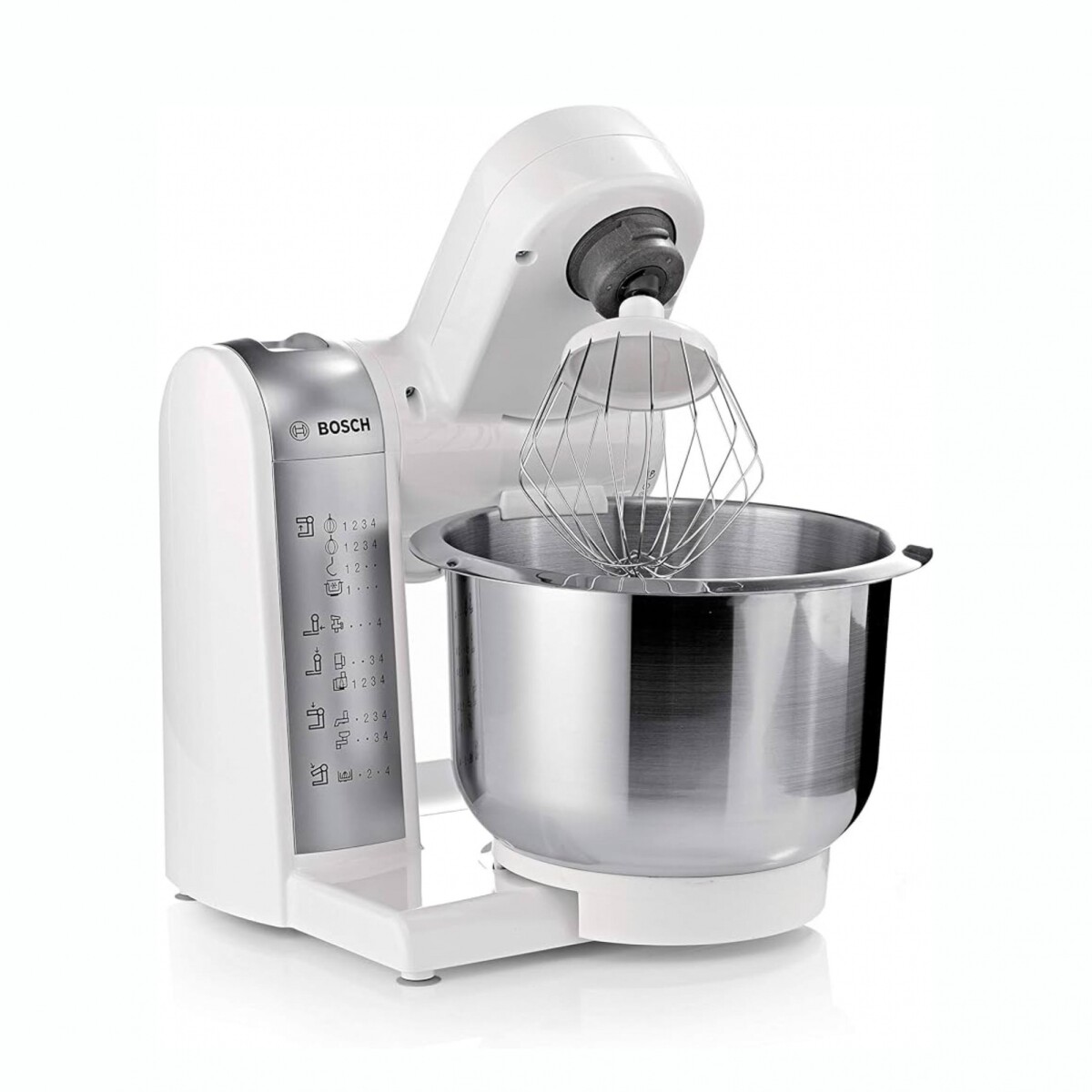 Robot De Cocina BOSCH MUM4880 600W 4 Velocidades Con Accesorios - White 