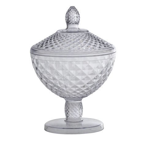 Bombonera Caramelera Paramount Luxor 1.5Lt PP Símil Cristal Transparente