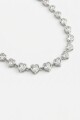 COLLAR FANCY HEART Plata