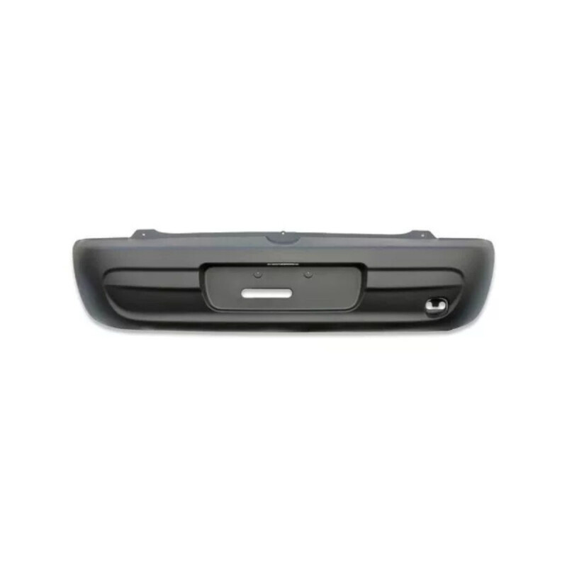 PARAGOLPE TRASERO NEGRO LISO Paragolpe Trasero Negro Liso
