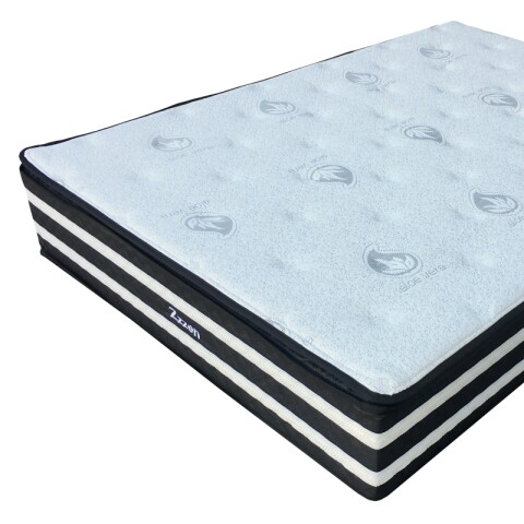Colchón ZZZEN 2 Plazas – Pillow Top – Espumas EPS + D33 – 138x188x32 cm – Firme - 6 MESES Colchón ZZZEN 2 Plazas – Pillow Top – Espumas EPS + D33 – 138x188x32 cm – Firme - 6 MESES
