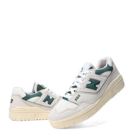 Championes Unisex New Balance 550 Urbano Court Beige - Verde