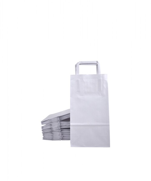 Pack x 200 - bolsa lisa 14x08x26 cm. BLANCO