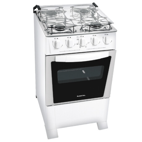 Cocina a Gas Punktal PK-250C 4 Hornallas BLANCO