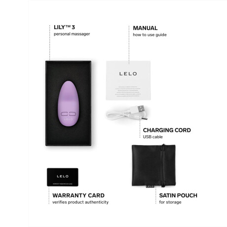 Masajeador De Clítoris Recargable Lelo Lily 3 Masajeador De Clítoris Recargable Lelo Lily 3