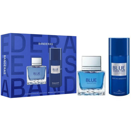 Set perfume Antonio Banderas Blue Seduction 100ml + desodorante 150ml Set perfume Antonio Banderas Blue Seduction 100ml + desodorante 150ml