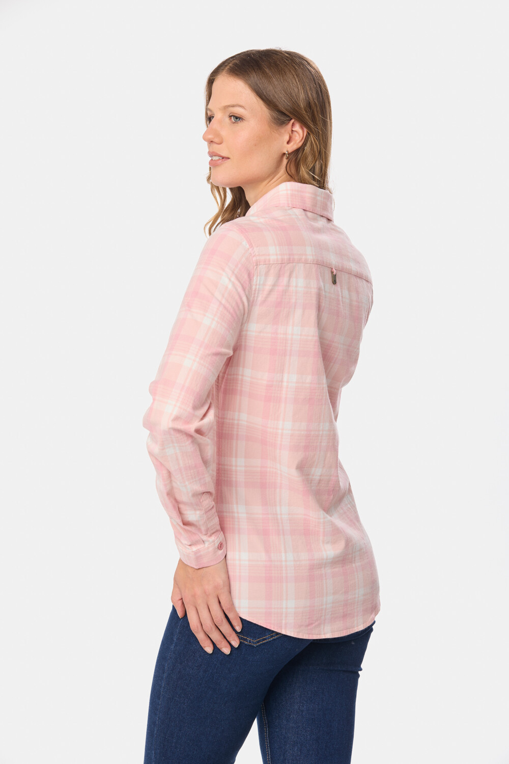 CAMISA A CUADROS Rosado