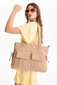 Cartera Torre Beige