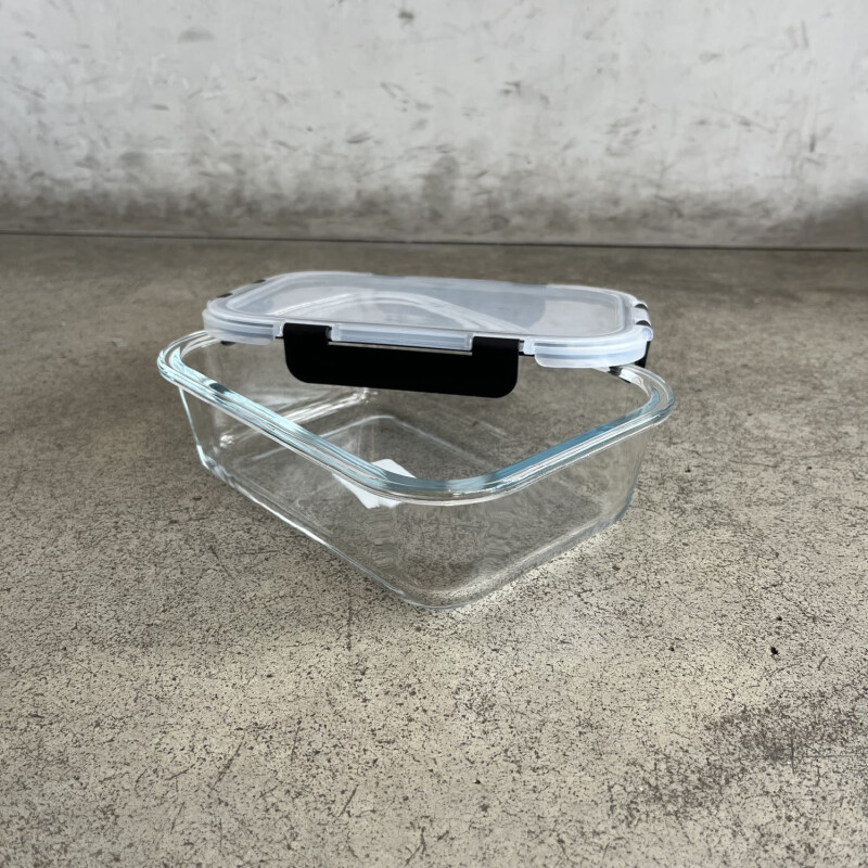Tupper hermético de vidrio L