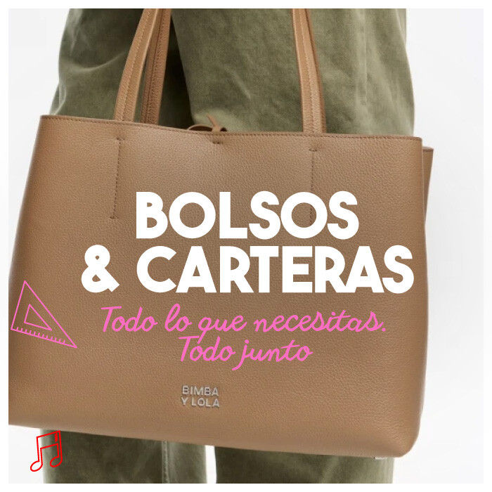 Bolsos y carteras: Todo lo que necesitas. Todo junto