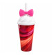 Vaso tipo helado con tapa y sorbito - 500ml Vaso tipo helado con tapa y sorbito - 500ml