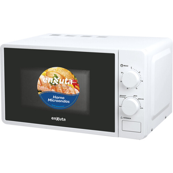 Microondas 20L Enxuta Manual Blanco Microondas 20L Enxuta Manual Blanco