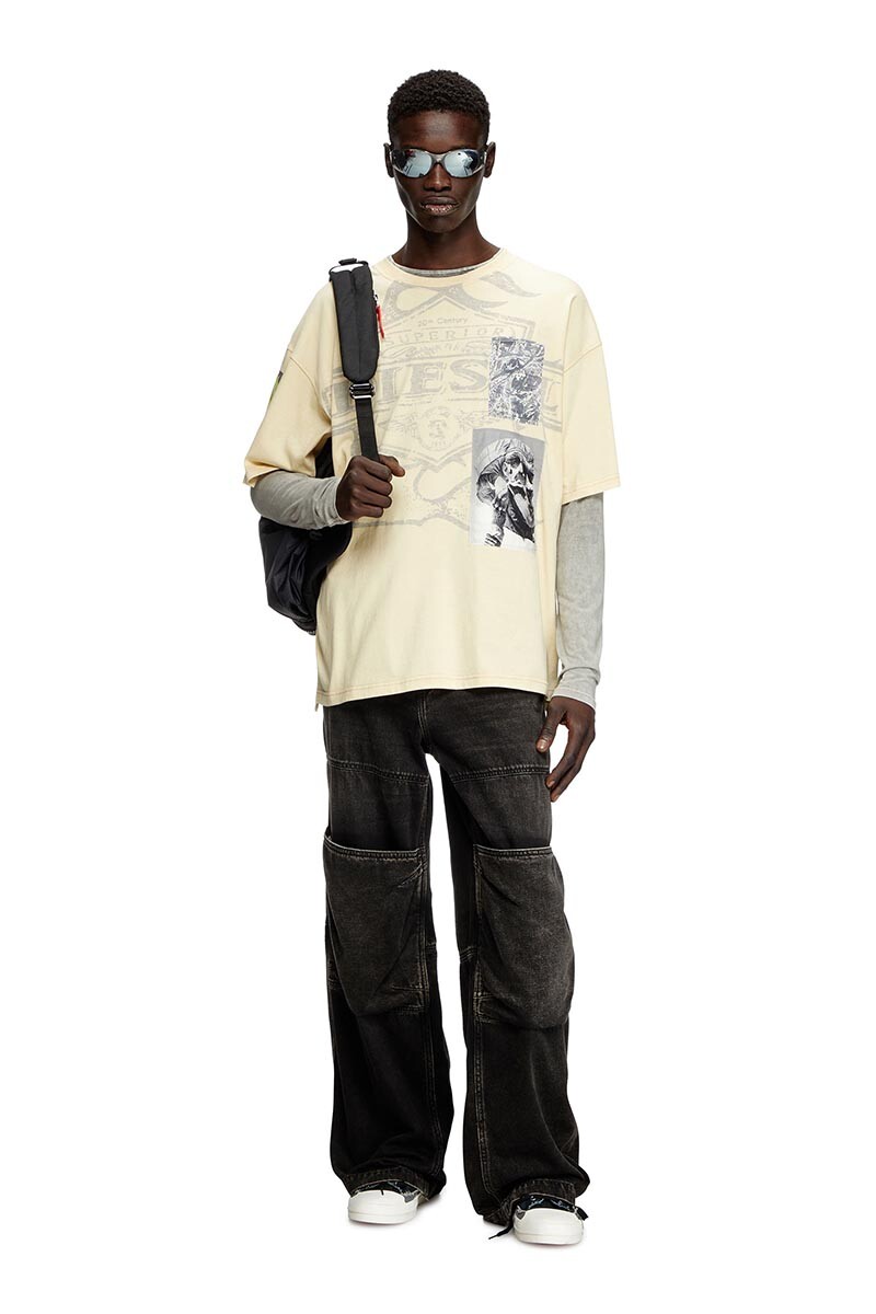 Polo Para Hombre T-Boxt-Slits-R8 Blanco