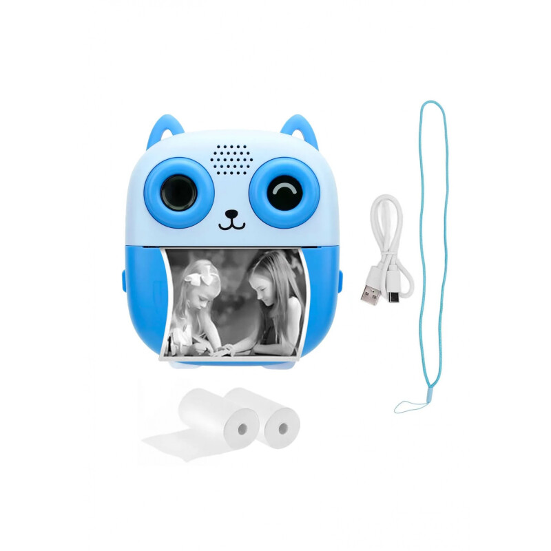 Camara de fotos instantanea buho azul Camara De Fotos Instantanea Buho Azul