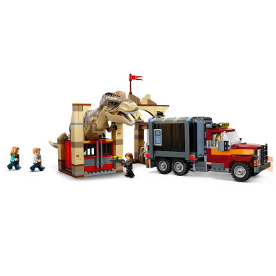 Fuga de los Dinosaurios T. rex y Atrocirraptor Jurassic Word Lego Fuga de los Dinosaurios T. rex y Atrocirraptor Jurassic Word Lego