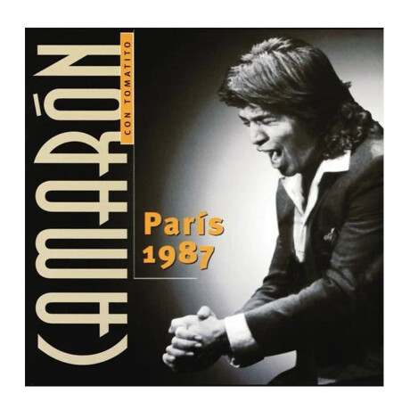 Camaron Paris 1987 Vinilo Camaron Paris 1987 Vinilo
