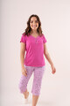 Pijama Manga Corta Capri 41553 Lila