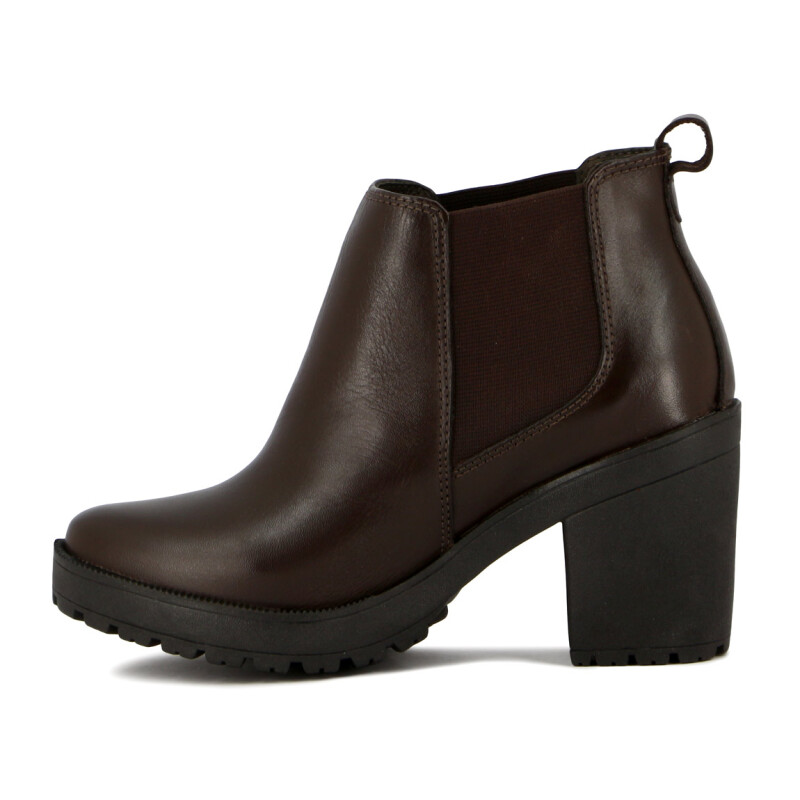 Bota Country Cuero Mujer Cafe