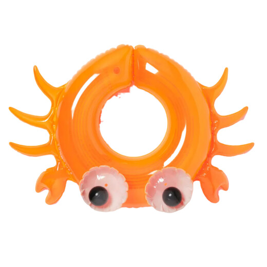 Aro Inflable con entrada en la cintura Sonny the Sea Creature Neon Orange Aro Inflable con entrada en la cintura Sonny the Sea Creature Neon Orange
