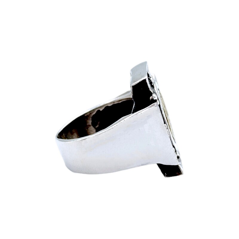 Anillo San Benito-Plata y Oro-Sin Piedra-AN5891 sinpiedra