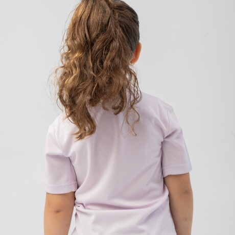 Remera Menpi Alta Calidad Running Niño Lila S/C