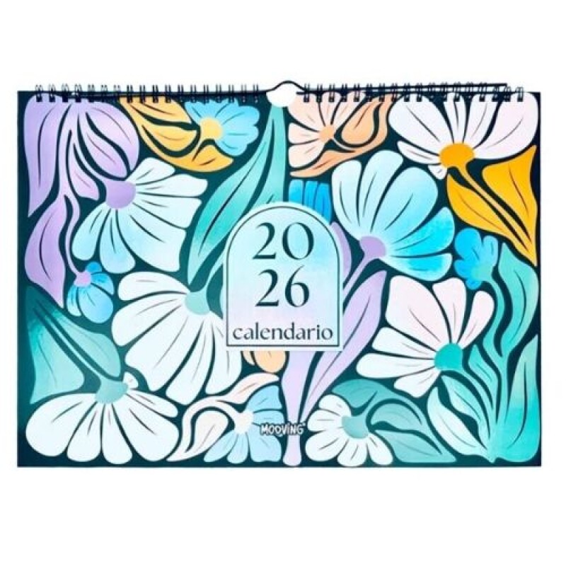 Calendario Mooving Floral 2026 Calendario Mooving Floral 2026