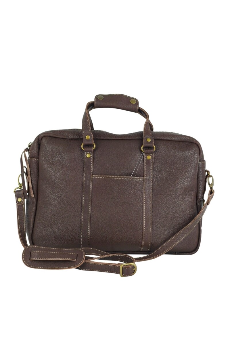 Portafolio porta notebook Marrón