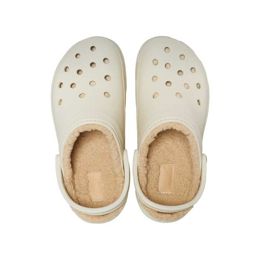 Platform Lined Clog - Mujer Bone