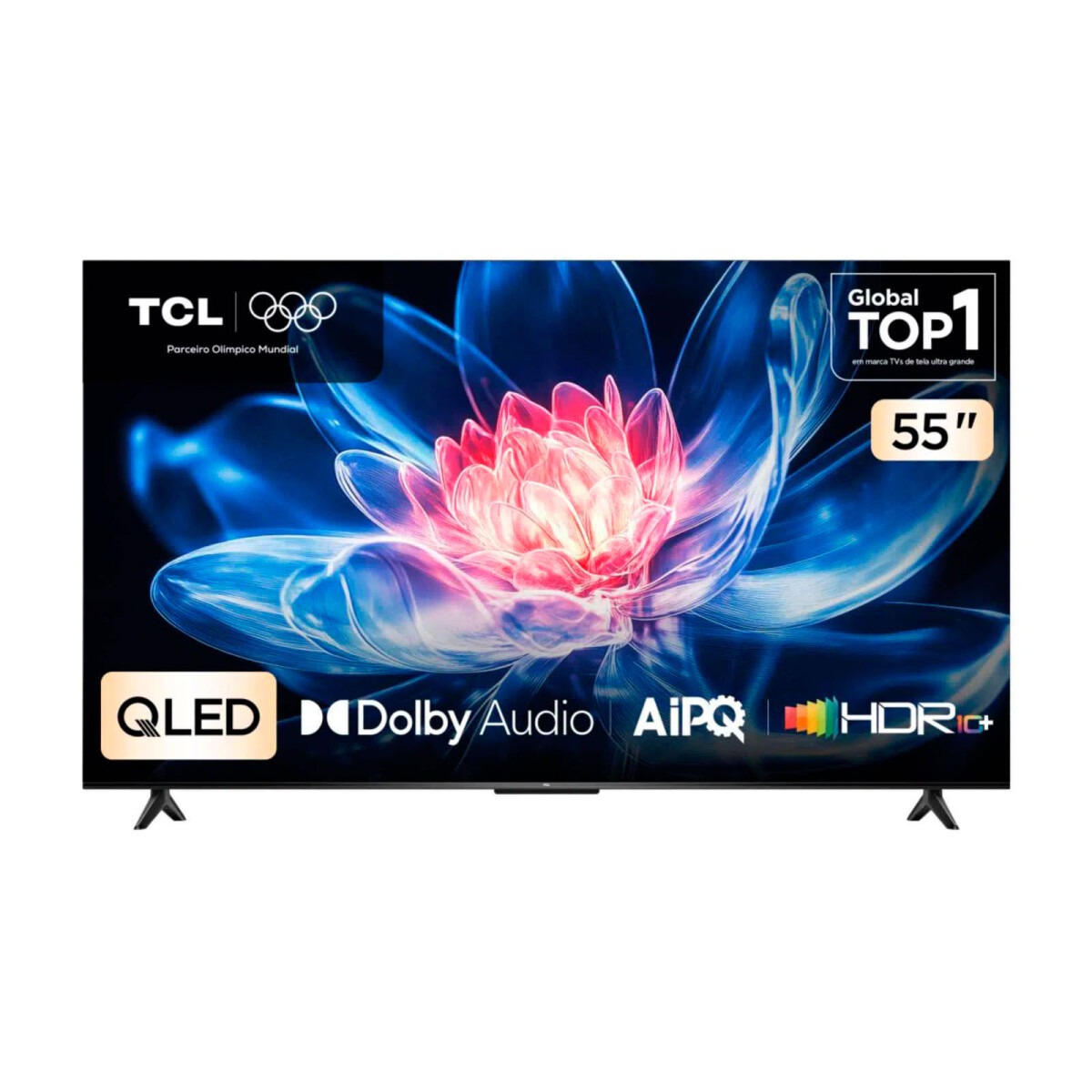 SMART TV TCL - 55-PULGADAS NEGRO 55T6C 55" QLED 4K 