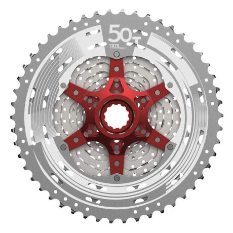 Cassette Sunrace Mx80 11 Vel 11-50 Silver Cassette Sunrace Mx80 11 Vel 11-50 Silver