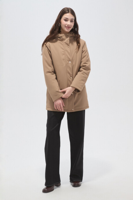Campera Karipe Beige Oscuro